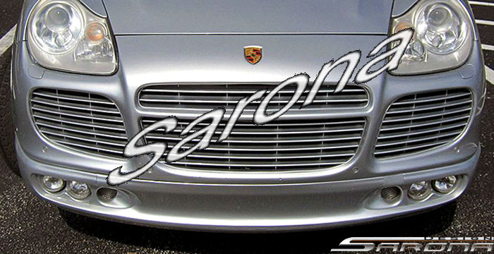 Custom Porsche Cayenne Front Bumper Add-on  SUV/SAV/Crossover Front Lip/Splitter (2002 - 2006) - $750.00 (Part #PR-004-FA)